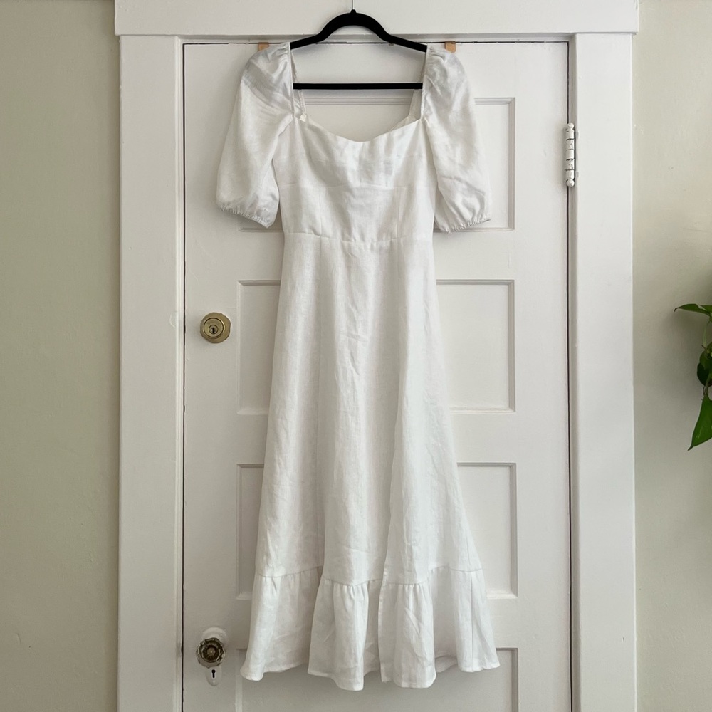 Reformation Belgium Linen Dress